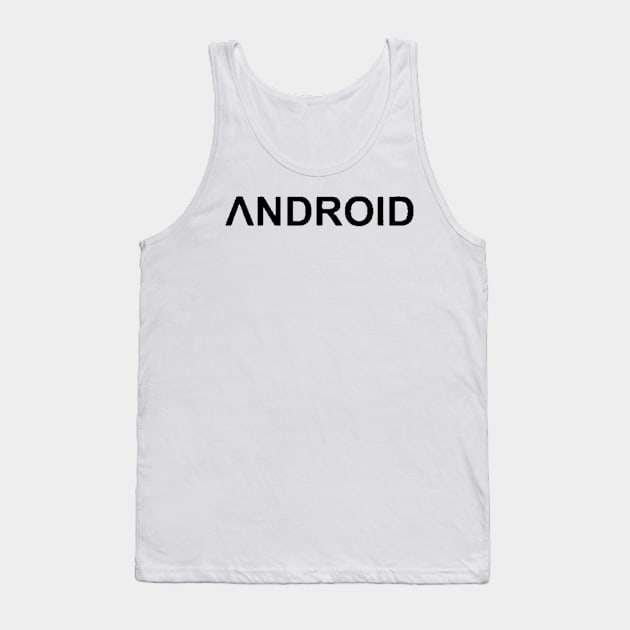 Detroit Become Human Android Logo Tank Top by senaeksi